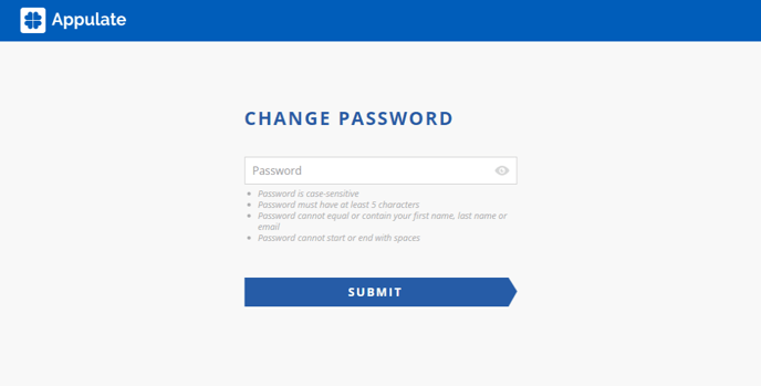Change password