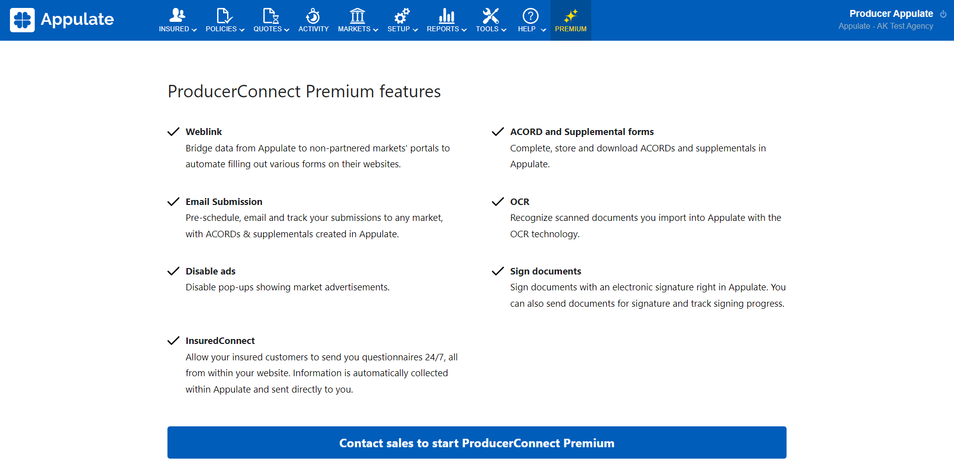 Appulate Guard ProducerConnect™ Premium