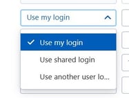 Login type